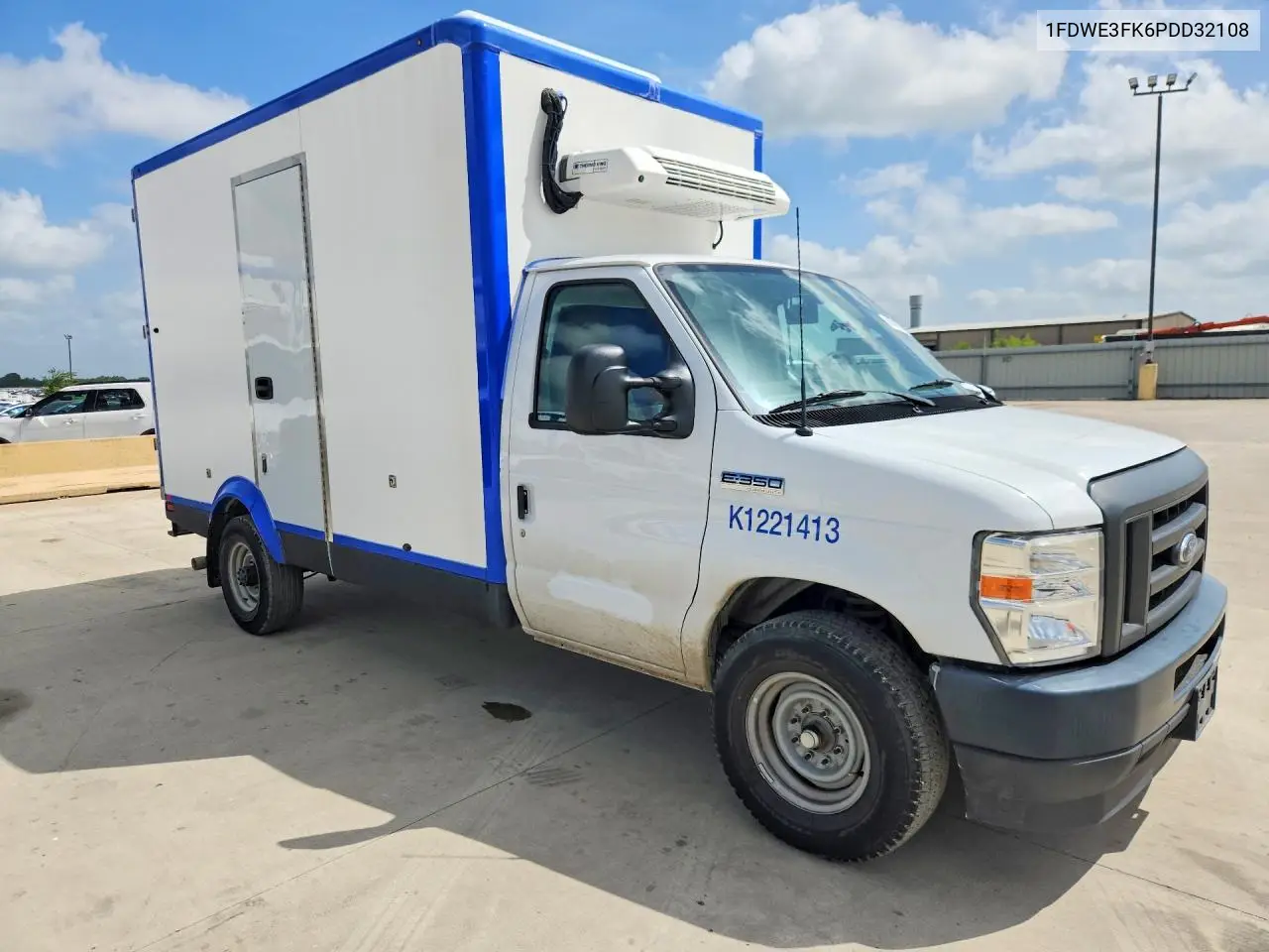 2023 Ford Econoline E350 Super Duty Cutaway Van VIN: 1FDWE3FK6PDD32108 Lot: 60673026