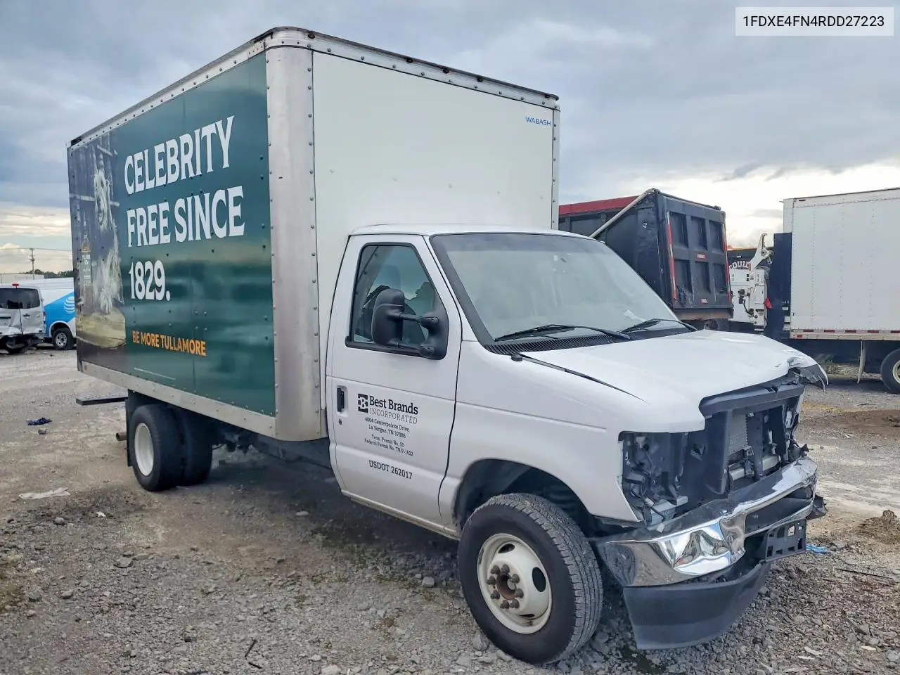 2024 Ford Econoline E450 Super Duty Cutaway Van VIN: 1FDXE4FN4RDD27223 Lot: 58821196