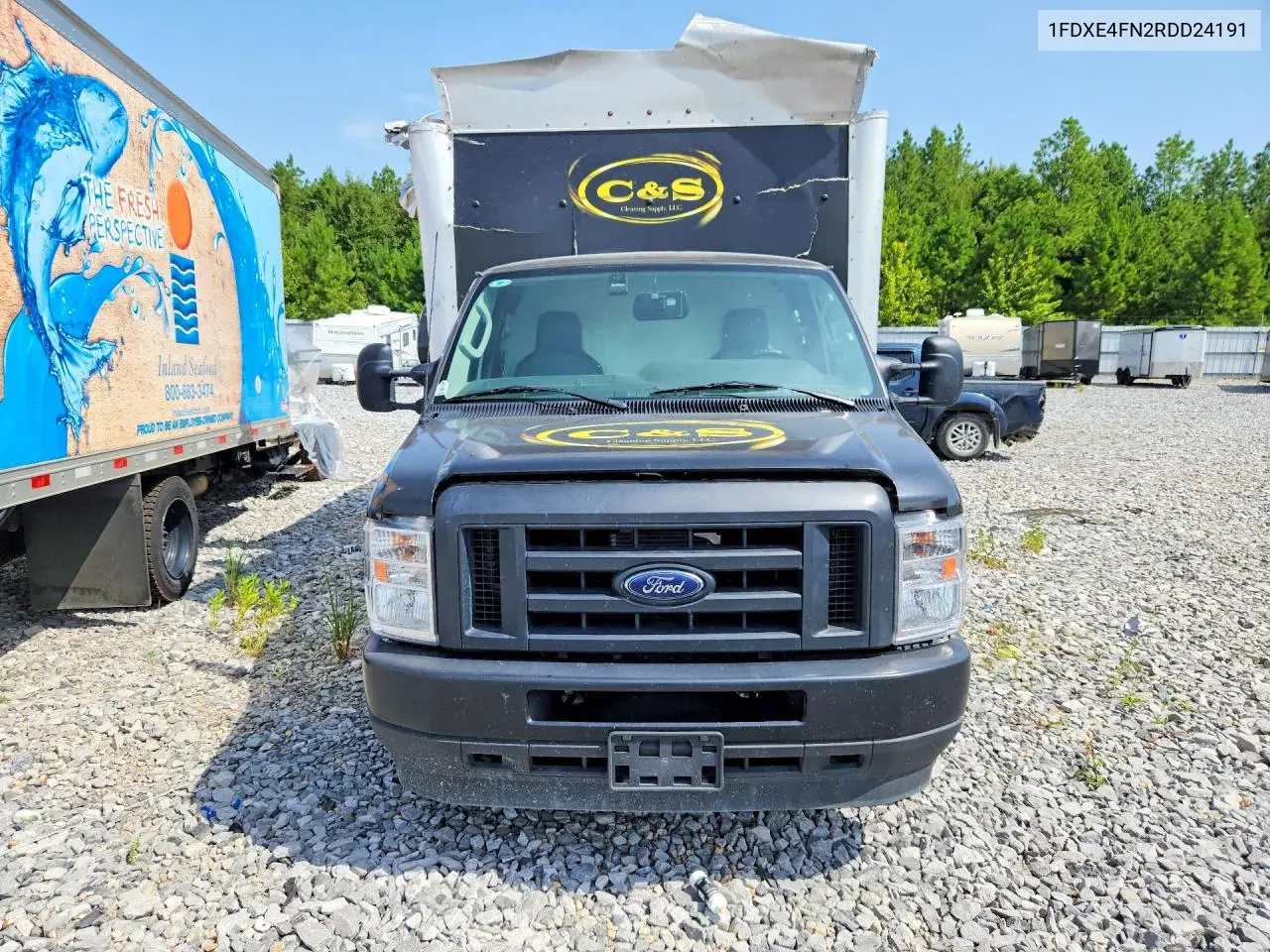 2024 Ford Econoline E450 Super Duty Cutaway Van VIN: 1FDXE4FN2RDD24191 Lot: 61310256