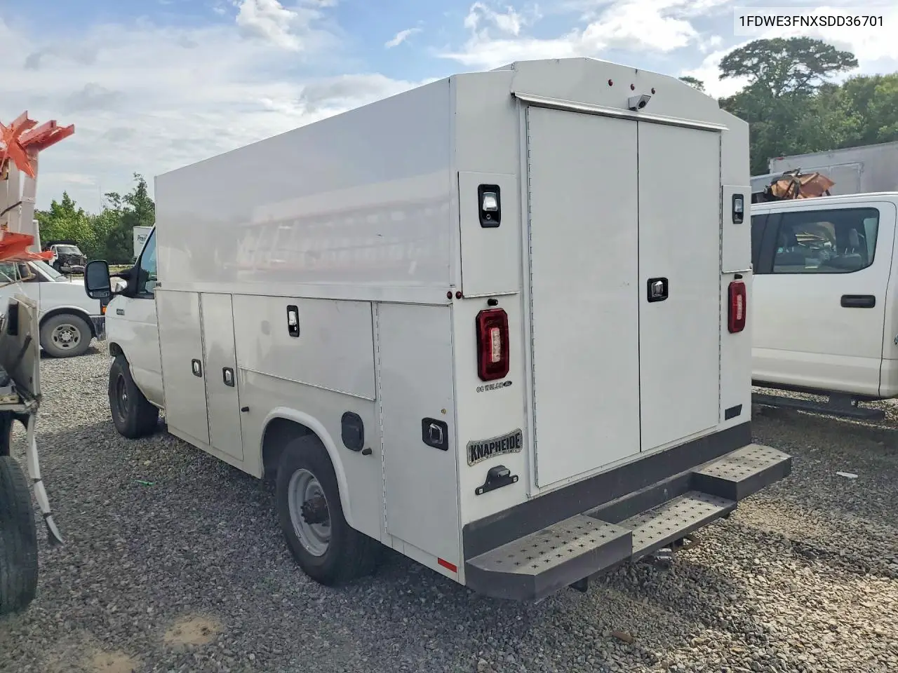 2025 Ford Econoline E350 Super Duty Cutaway Van VIN: 1FDWE3FNXSDD36701 Lot: 62076346