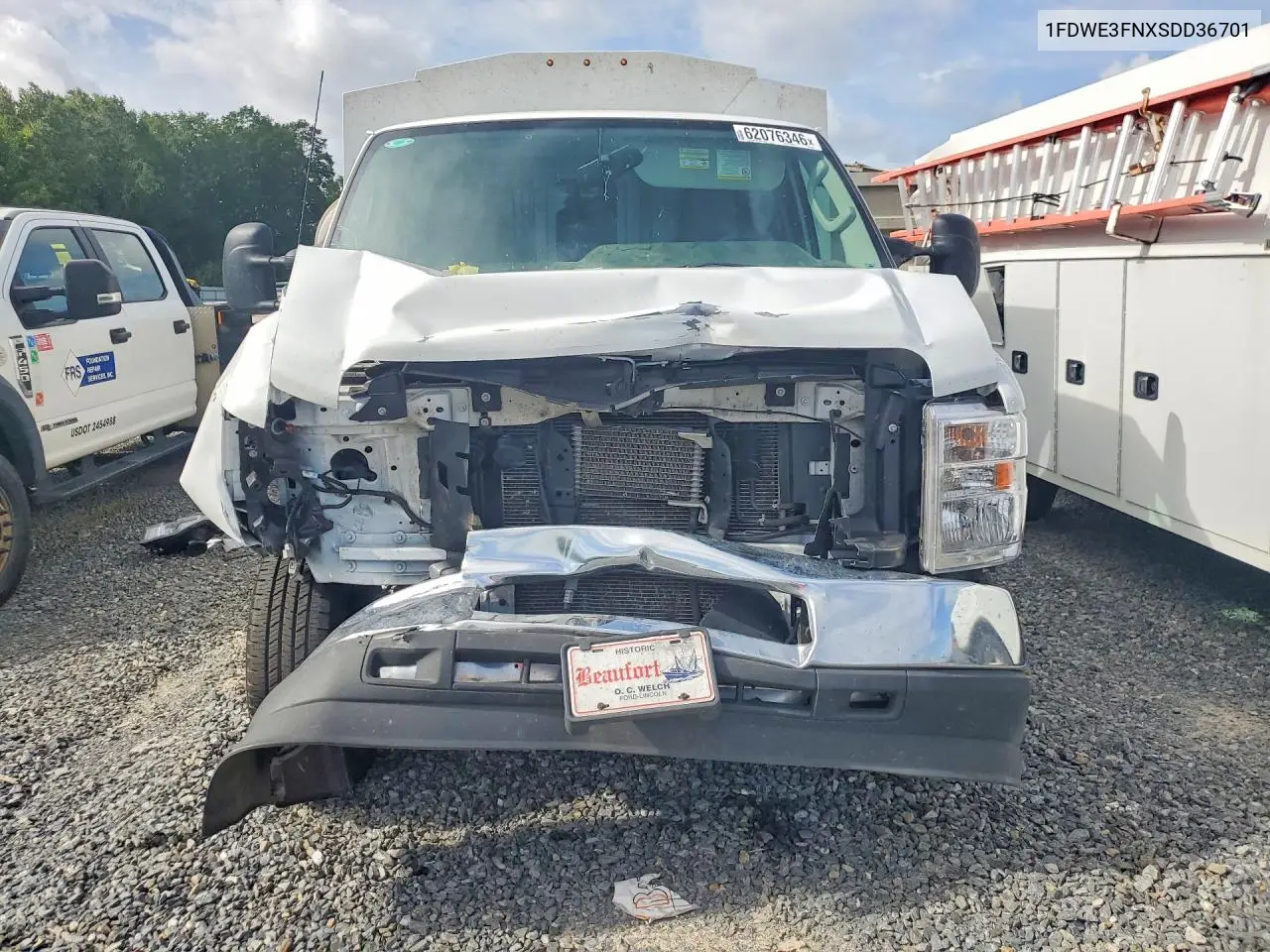 2025 Ford Econoline E350 Super Duty Cutaway Van VIN: 1FDWE3FNXSDD36701 Lot: 62076346