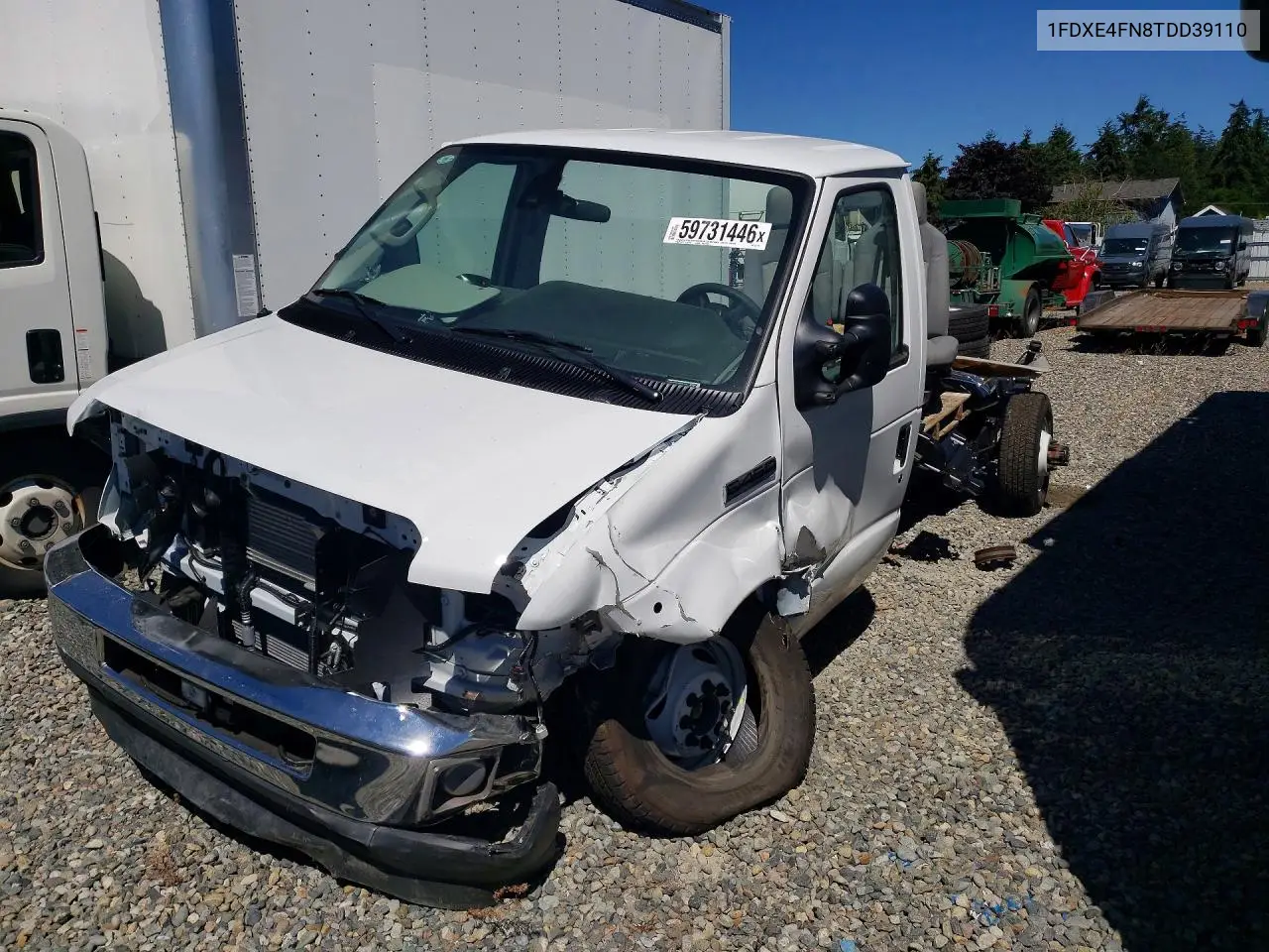 2026 Ford Econoline E450 Super Duty Cutaway Van VIN: 1FDXE4FN8TDD39110 Lot: 59731446