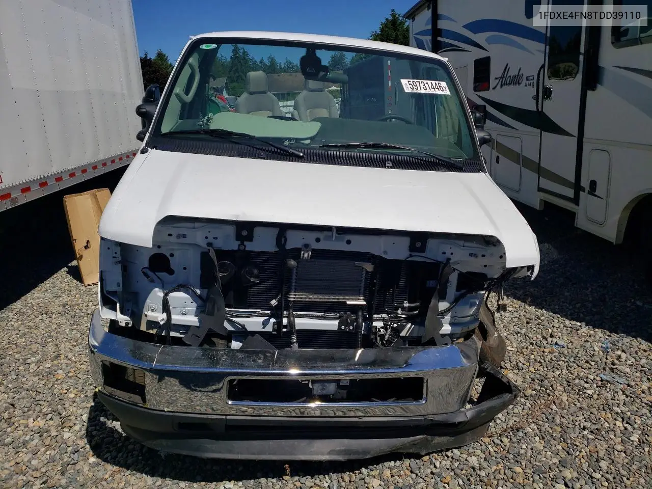 2026 Ford Econoline E450 Super Duty Cutaway Van VIN: 1FDXE4FN8TDD39110 Lot: 59731446