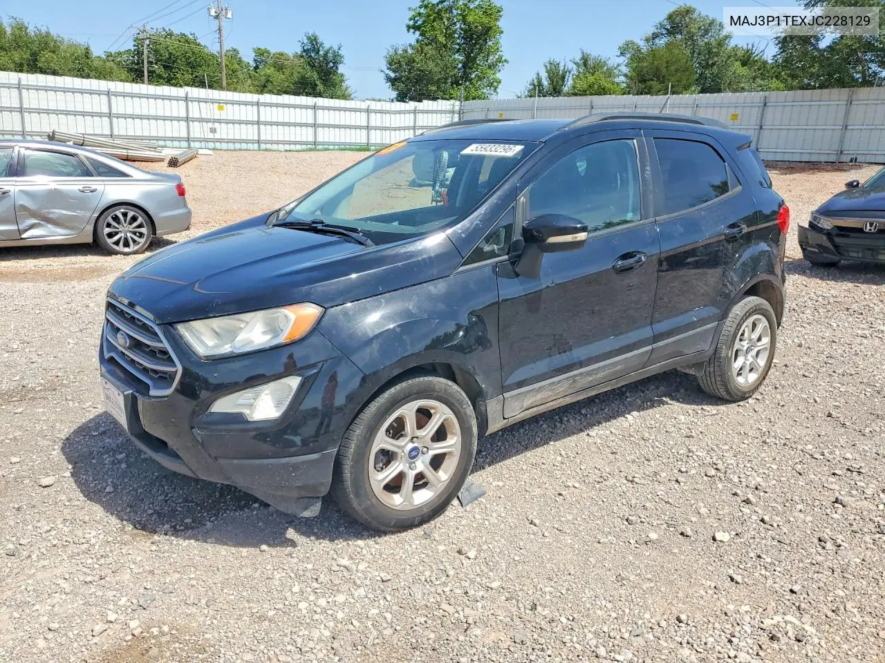 2018 Ford Ecosport Se VIN: MAJ3P1TEXJC228129 Lot: 55933296
