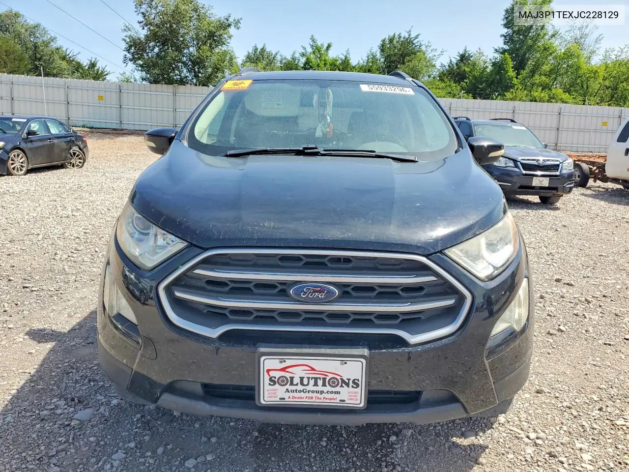 2018 Ford Ecosport Se VIN: MAJ3P1TEXJC228129 Lot: 55933296