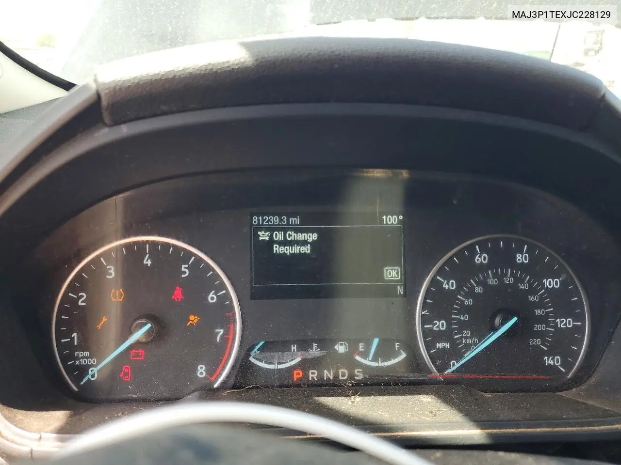 2018 Ford Ecosport Se VIN: MAJ3P1TEXJC228129 Lot: 55933296