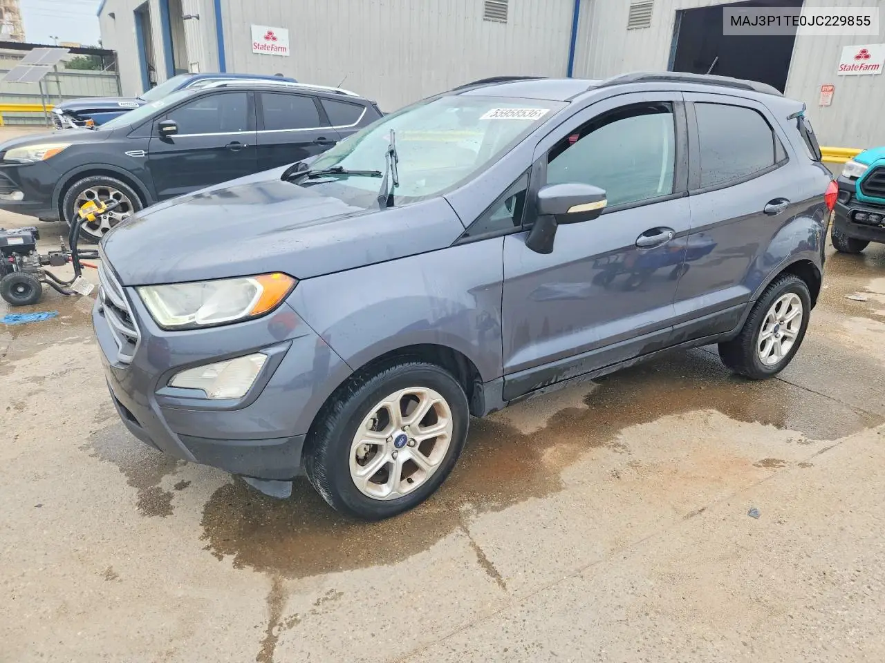 2018 Ford Ecosport Se VIN: MAJ3P1TE0JC229855 Lot: 55958536