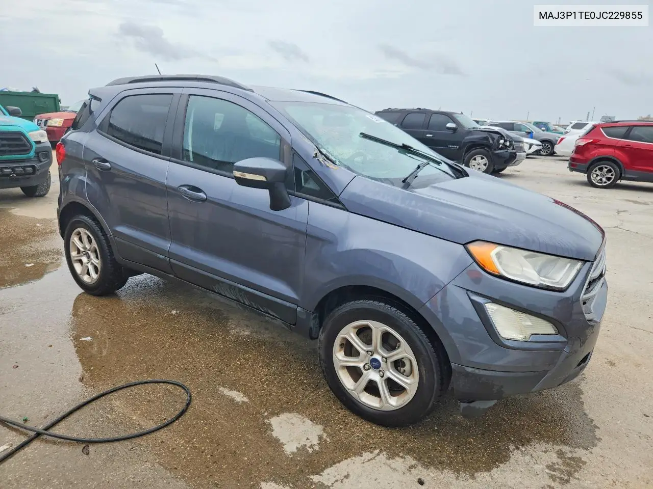 2018 Ford Ecosport Se VIN: MAJ3P1TE0JC229855 Lot: 55958536