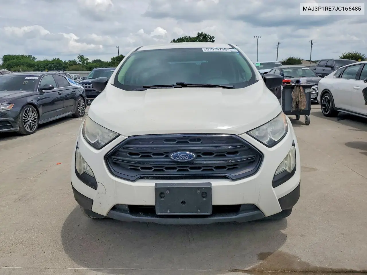 2018 Ford Ecosport S VIN: MAJ3P1RE7JC166485 Lot: 57030736
