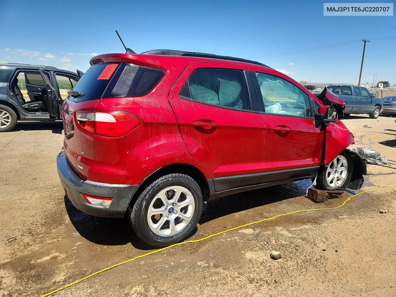 2018 Ford Ecosport Se VIN: MAJ3P1TE6JC220707 Lot: 57077496