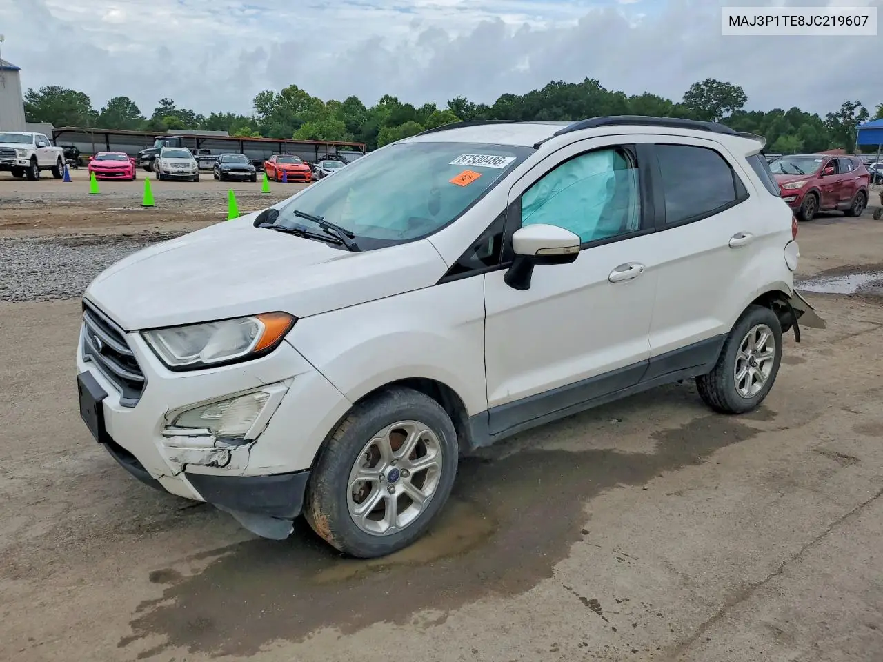2018 Ford Ecosport Se VIN: MAJ3P1TE8JC219607 Lot: 57530486