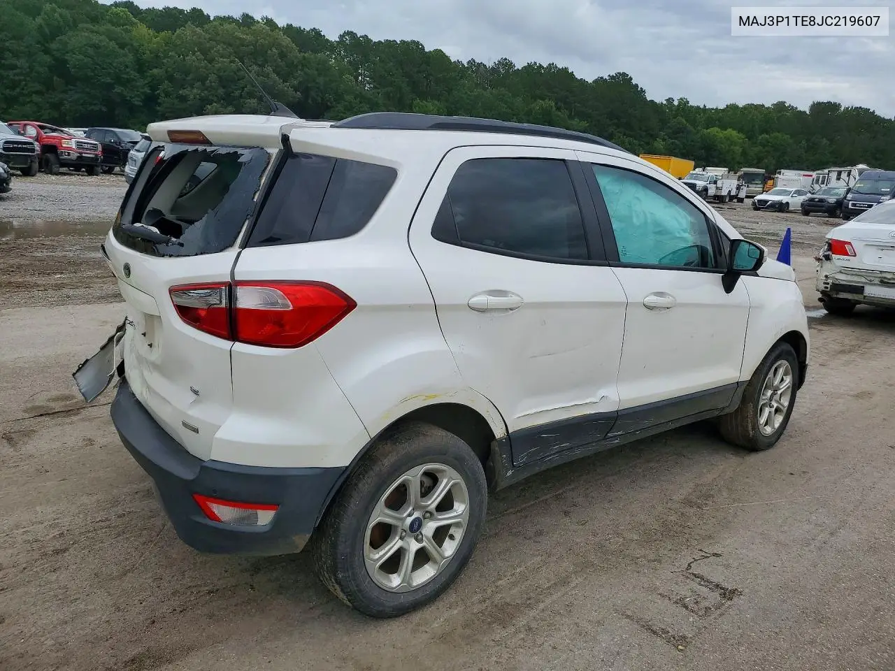 2018 Ford Ecosport Se VIN: MAJ3P1TE8JC219607 Lot: 57530486