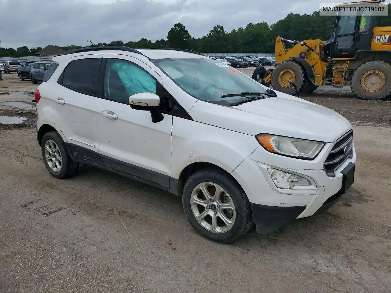 2018 Ford Ecosport Se VIN: MAJ3P1TE8JC219607 Lot: 57530486