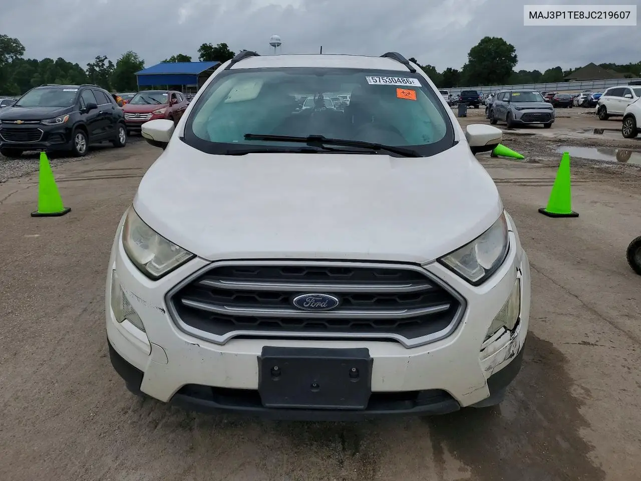 2018 Ford Ecosport Se VIN: MAJ3P1TE8JC219607 Lot: 57530486