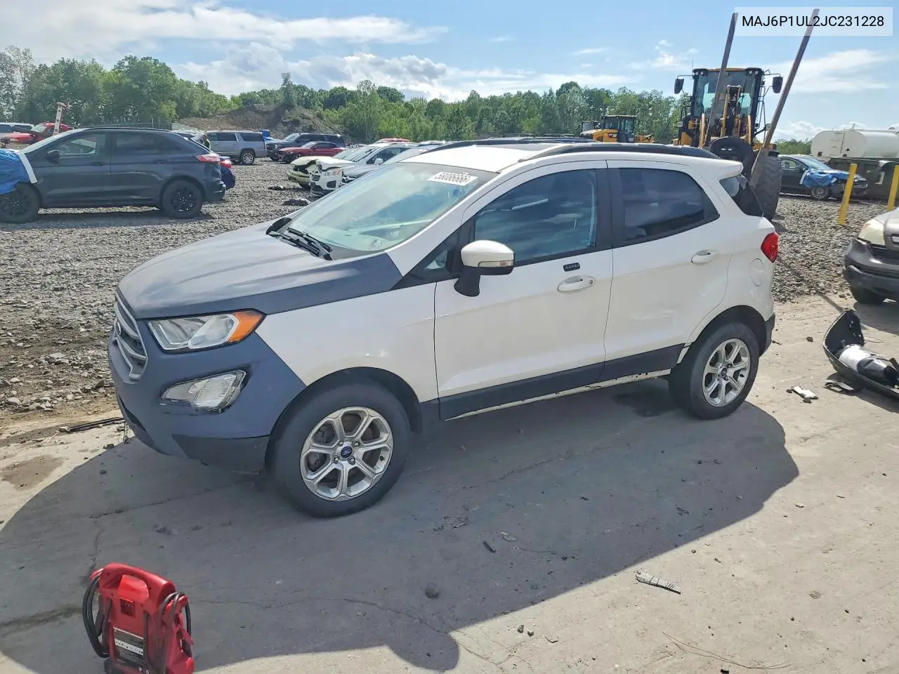 2018 Ford Ecosport Se VIN: MAJ6P1UL2JC231228 Lot: 58086666