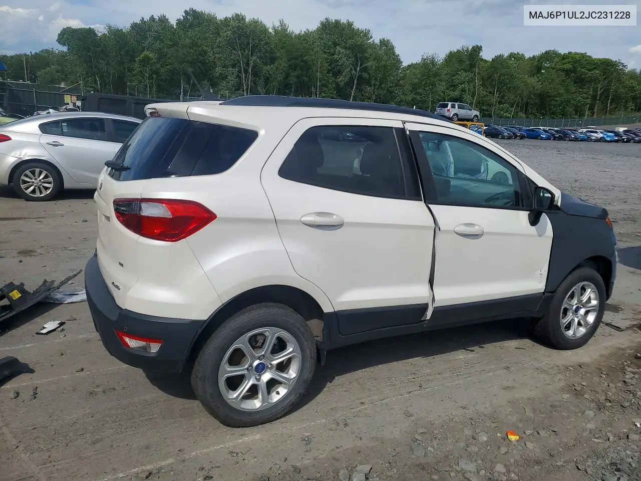 2018 Ford Ecosport Se VIN: MAJ6P1UL2JC231228 Lot: 58086666