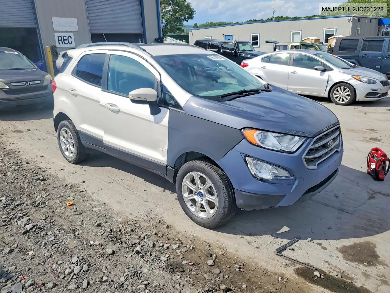 2018 Ford Ecosport Se VIN: MAJ6P1UL2JC231228 Lot: 58086666