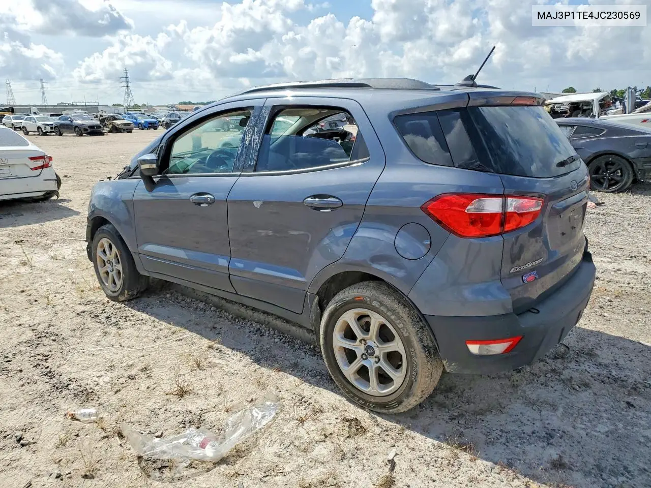 2018 Ford Ecosport Se VIN: MAJ3P1TE4JC230569 Lot: 58769916