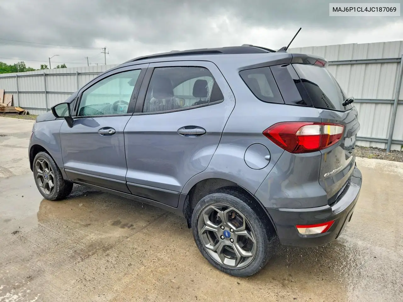 2018 Ford Ecosport Ses VIN: MAJ6P1CL4JC187069 Lot: 59031436