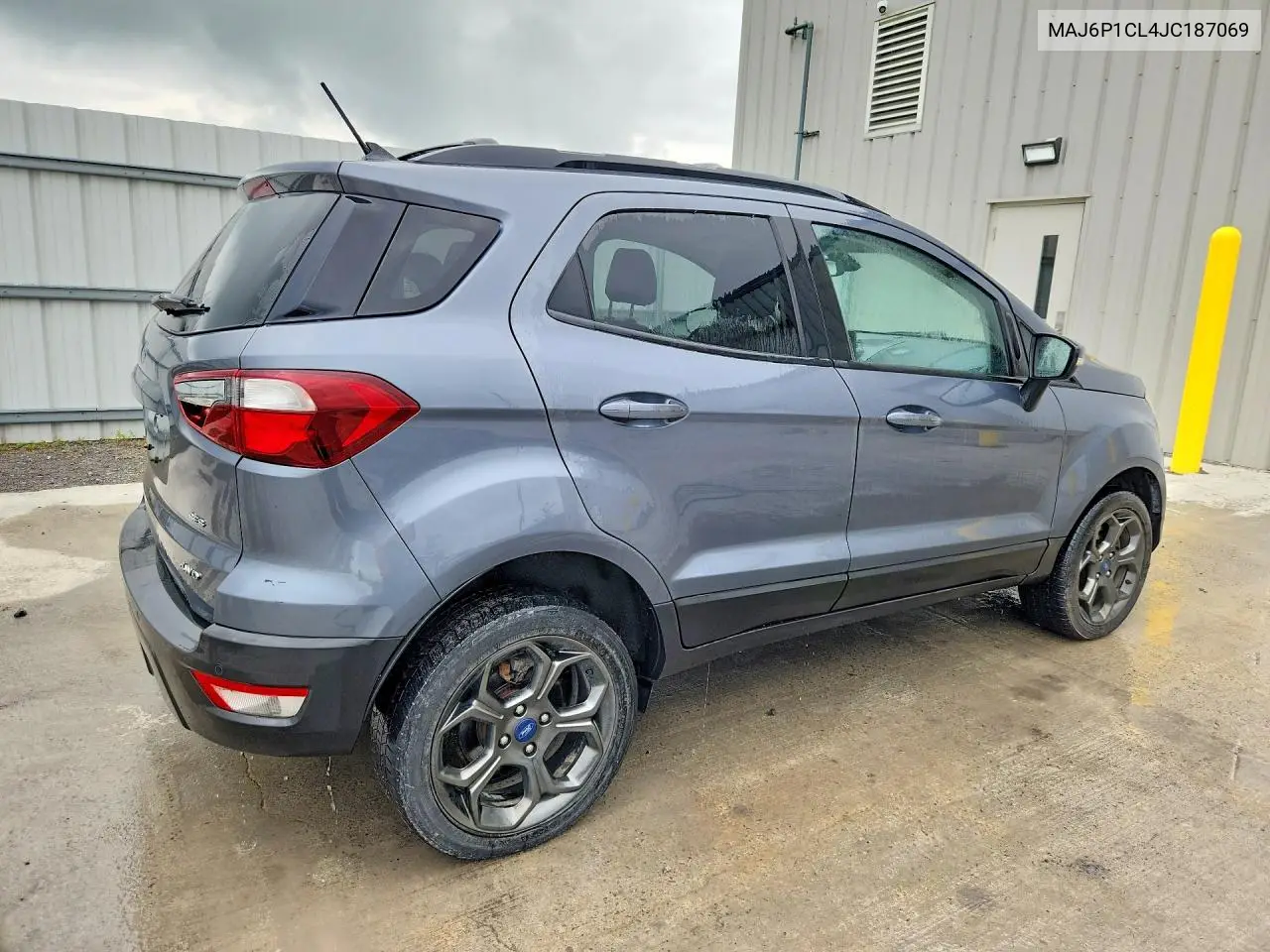 2018 Ford Ecosport Ses VIN: MAJ6P1CL4JC187069 Lot: 59031436