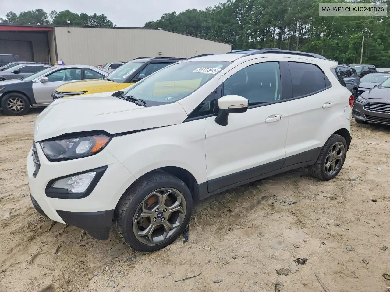 2018 Ford Ecosport Ses VIN: MAJ6P1CLXJC248876 Lot: 59371946