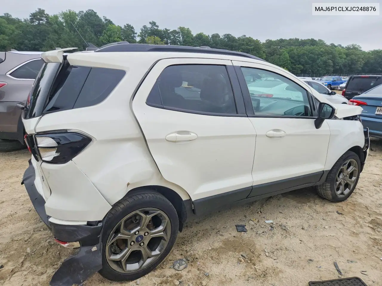 2018 Ford Ecosport Ses VIN: MAJ6P1CLXJC248876 Lot: 59371946