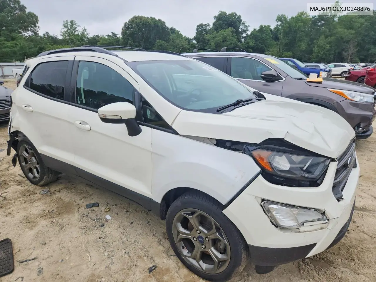 2018 Ford Ecosport Ses VIN: MAJ6P1CLXJC248876 Lot: 59371946