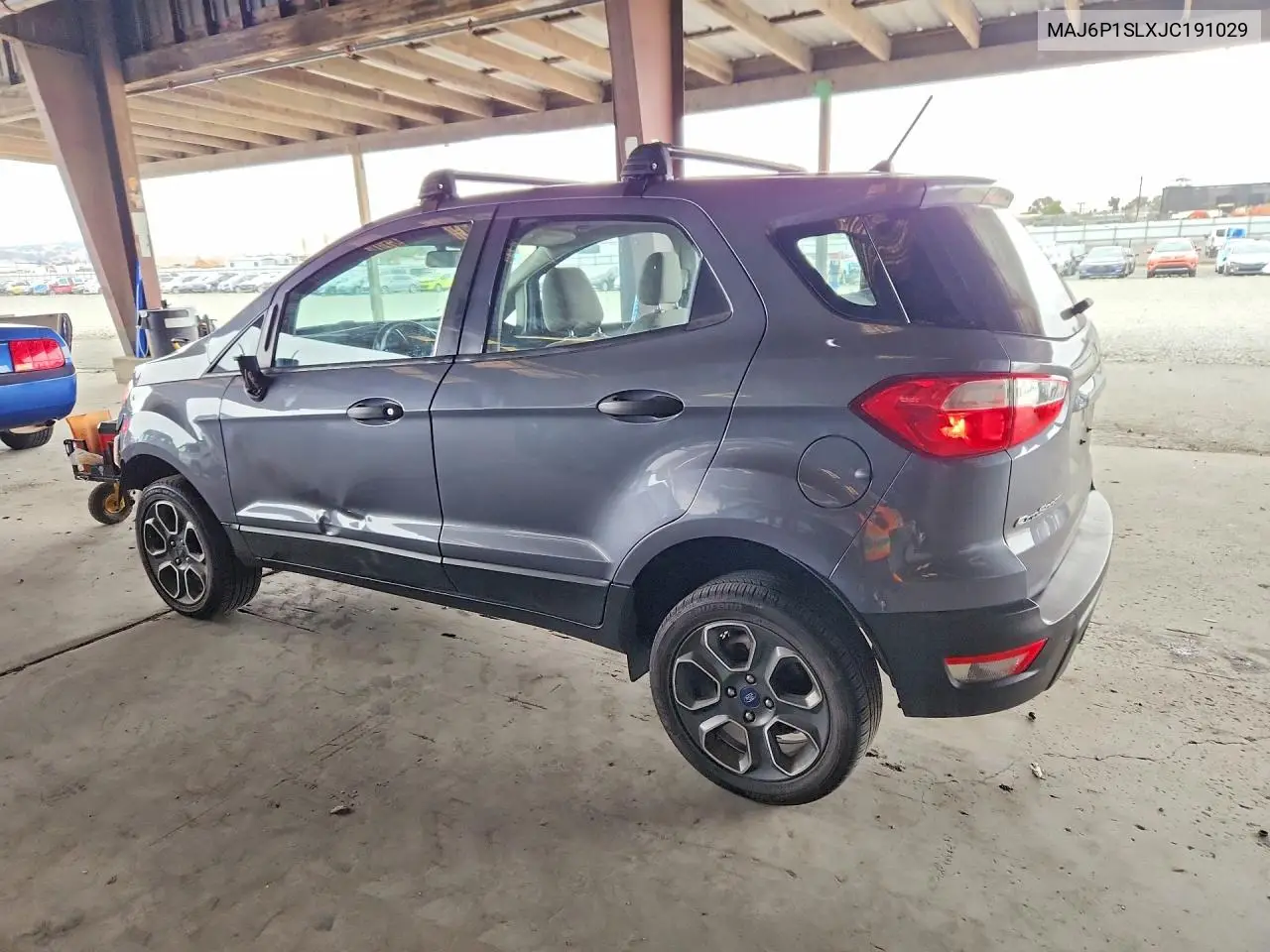 2018 Ford Ecosport S VIN: MAJ6P1SLXJC191029 Lot: 59392576
