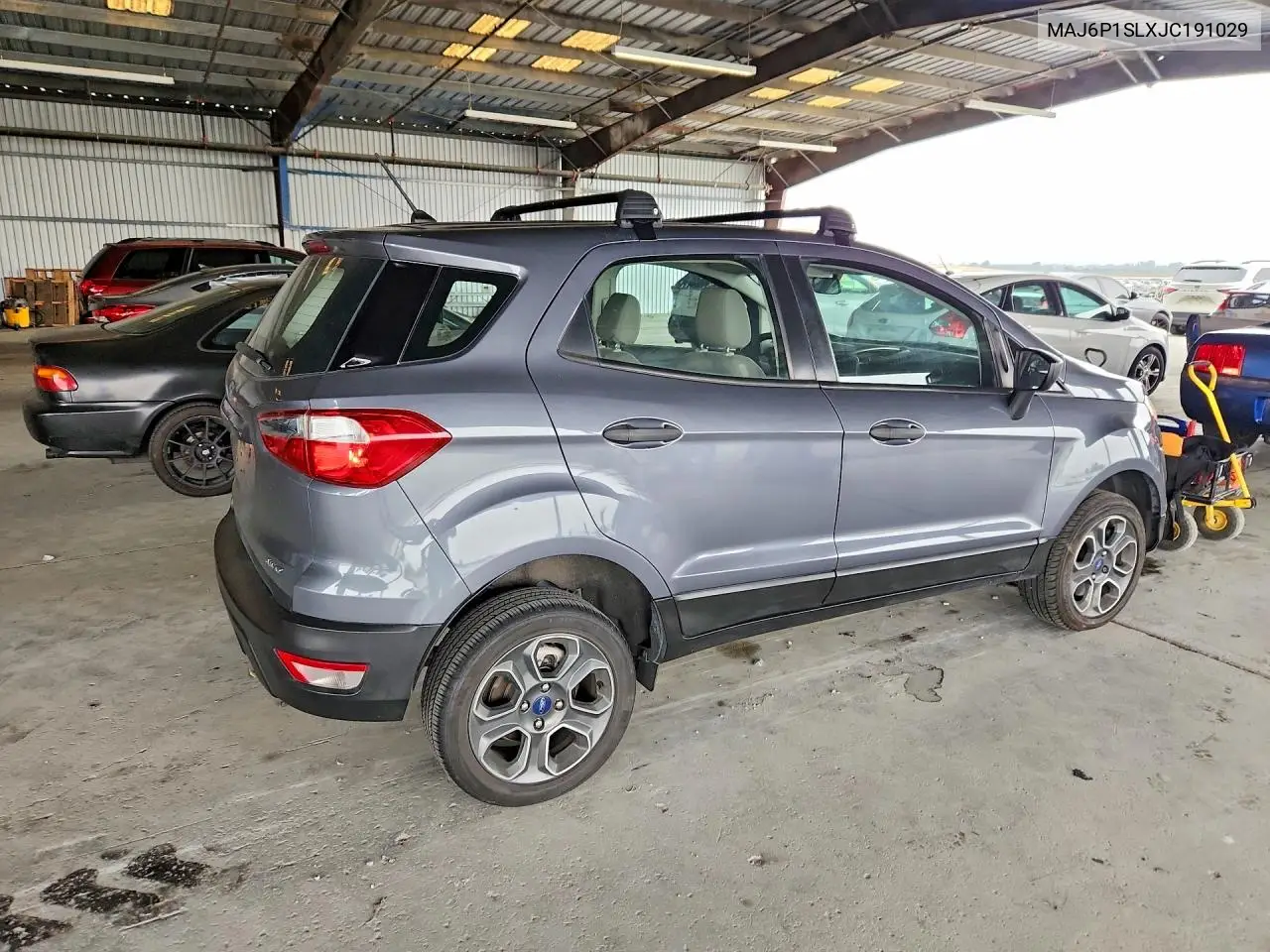 2018 Ford Ecosport S VIN: MAJ6P1SLXJC191029 Lot: 59392576