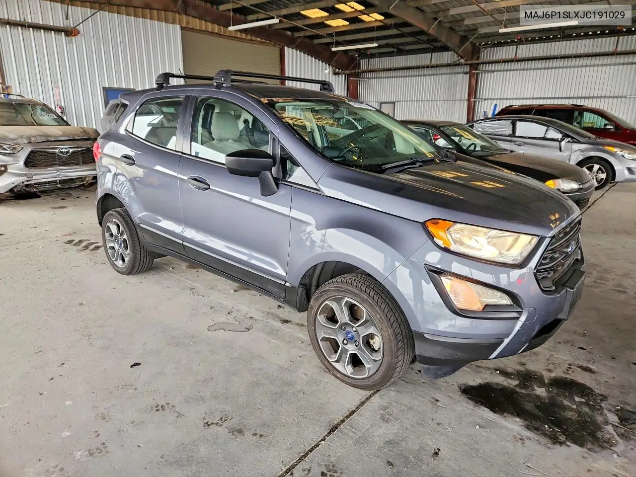 2018 Ford Ecosport S VIN: MAJ6P1SLXJC191029 Lot: 59392576