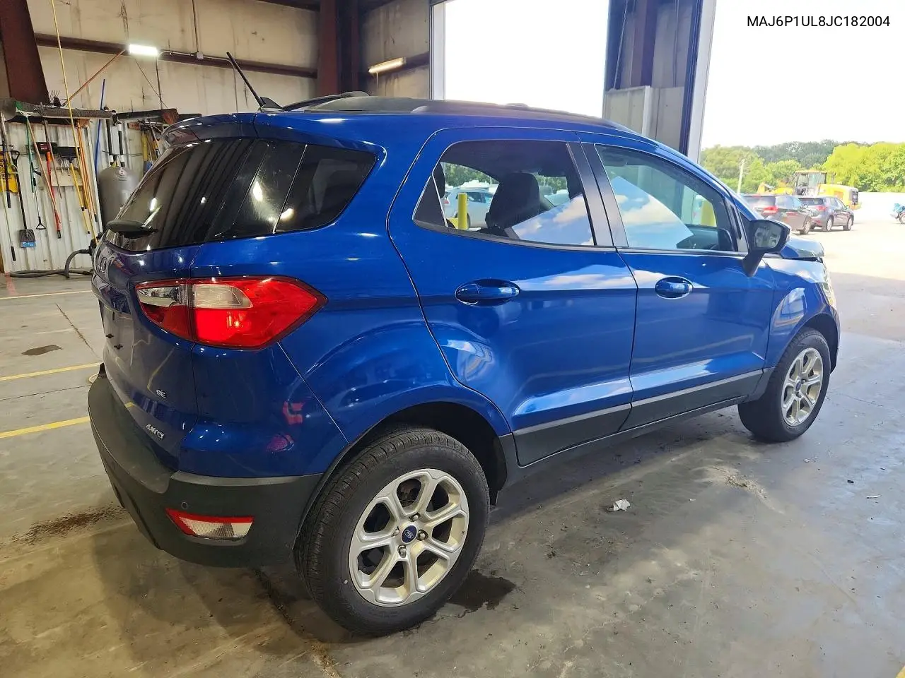 2018 Ford Ecosport Se VIN: MAJ6P1UL8JC182004 Lot: 59630356