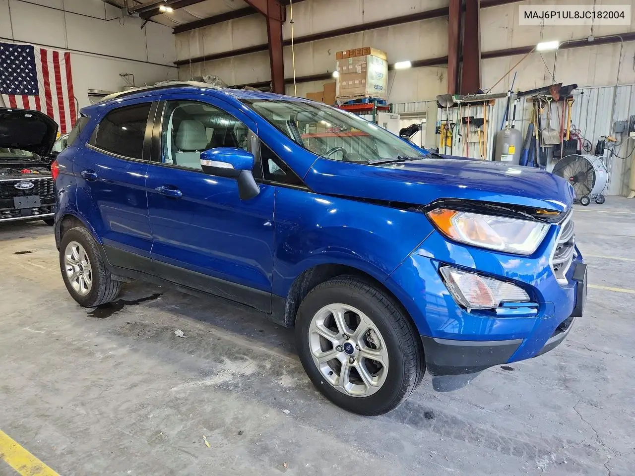 2018 Ford Ecosport Se VIN: MAJ6P1UL8JC182004 Lot: 59630356