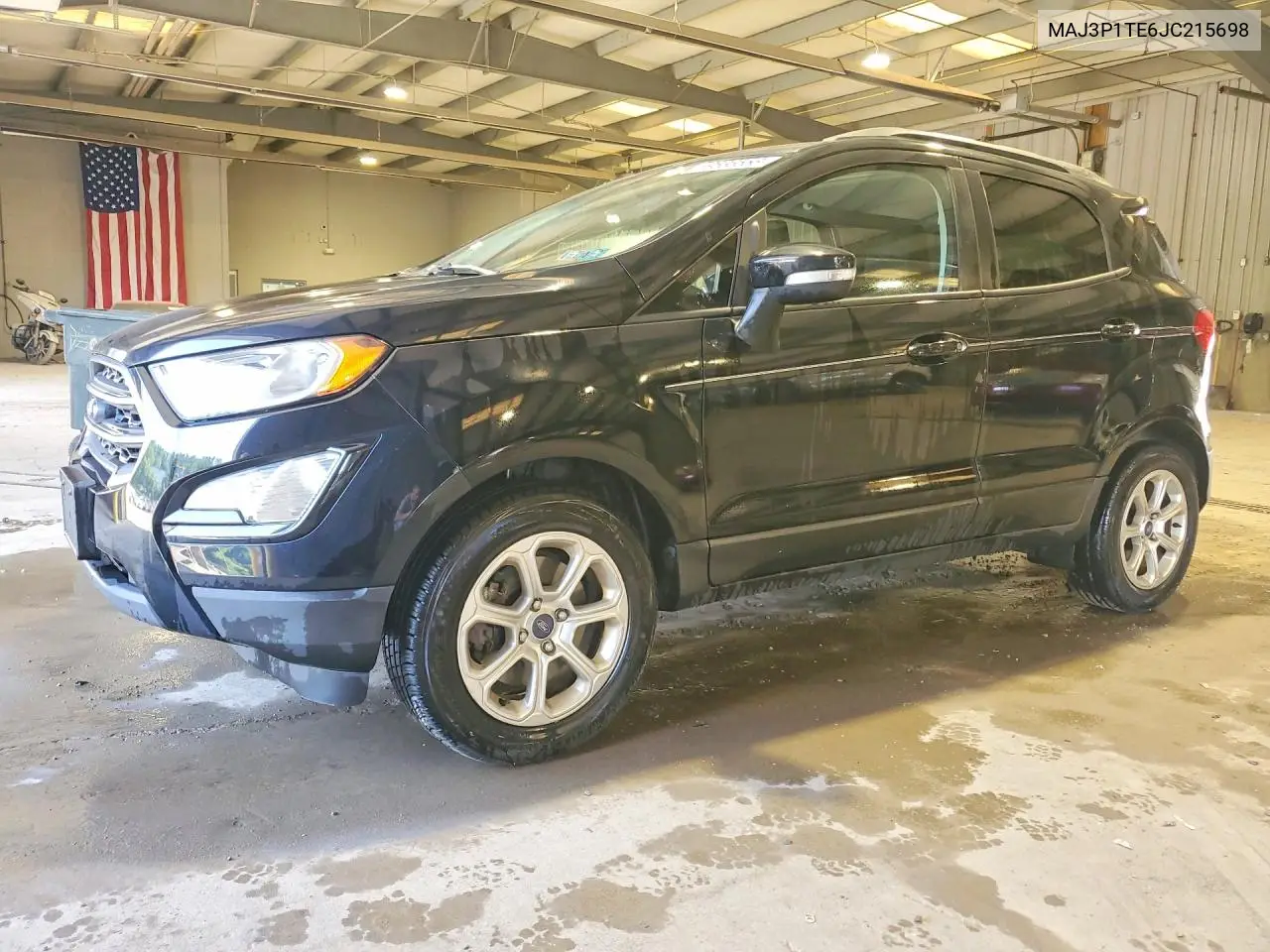 2018 Ford Ecosport Se VIN: MAJ3P1TE6JC215698 Lot: 59636556