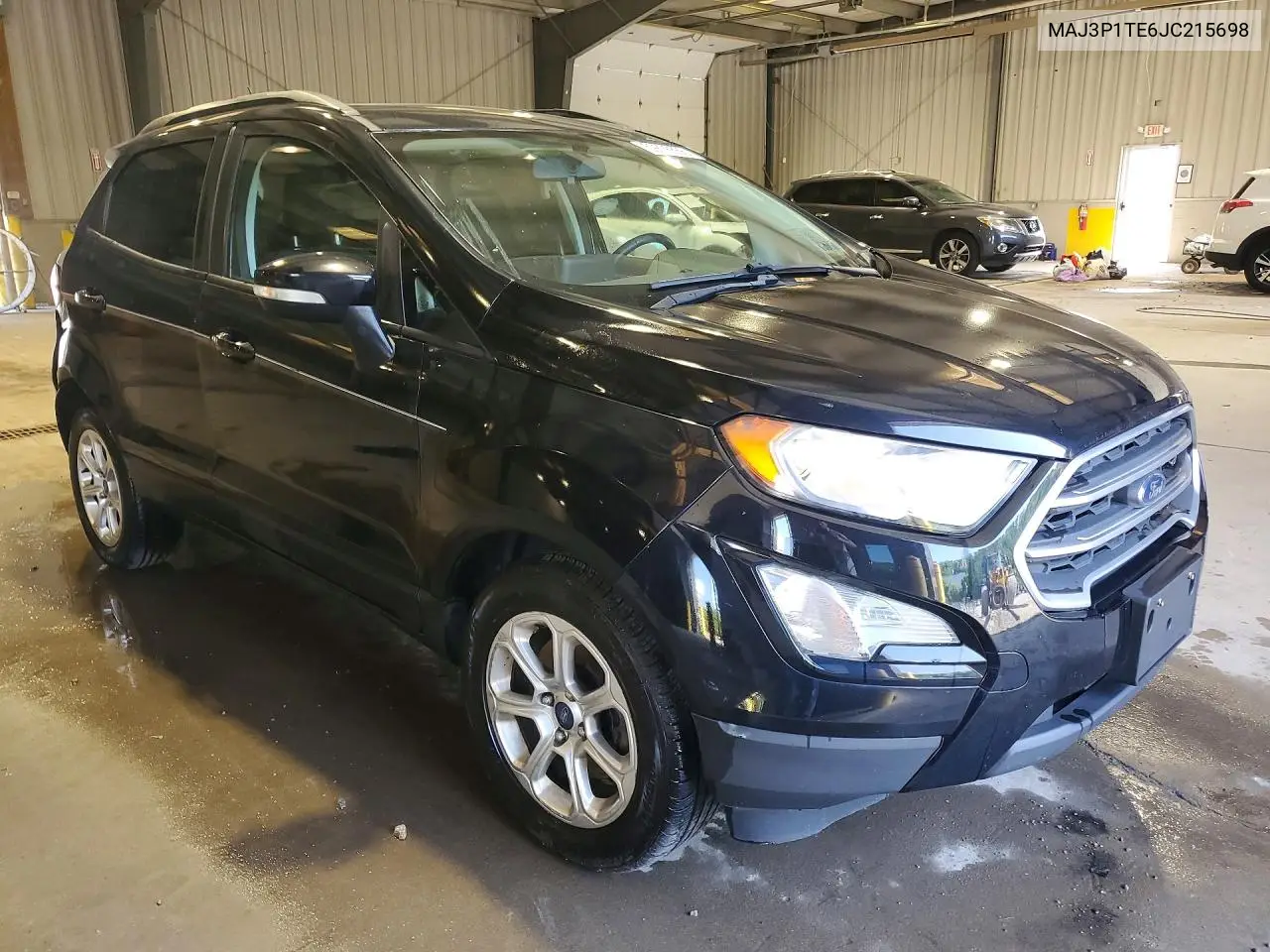 2018 Ford Ecosport Se VIN: MAJ3P1TE6JC215698 Lot: 59636556