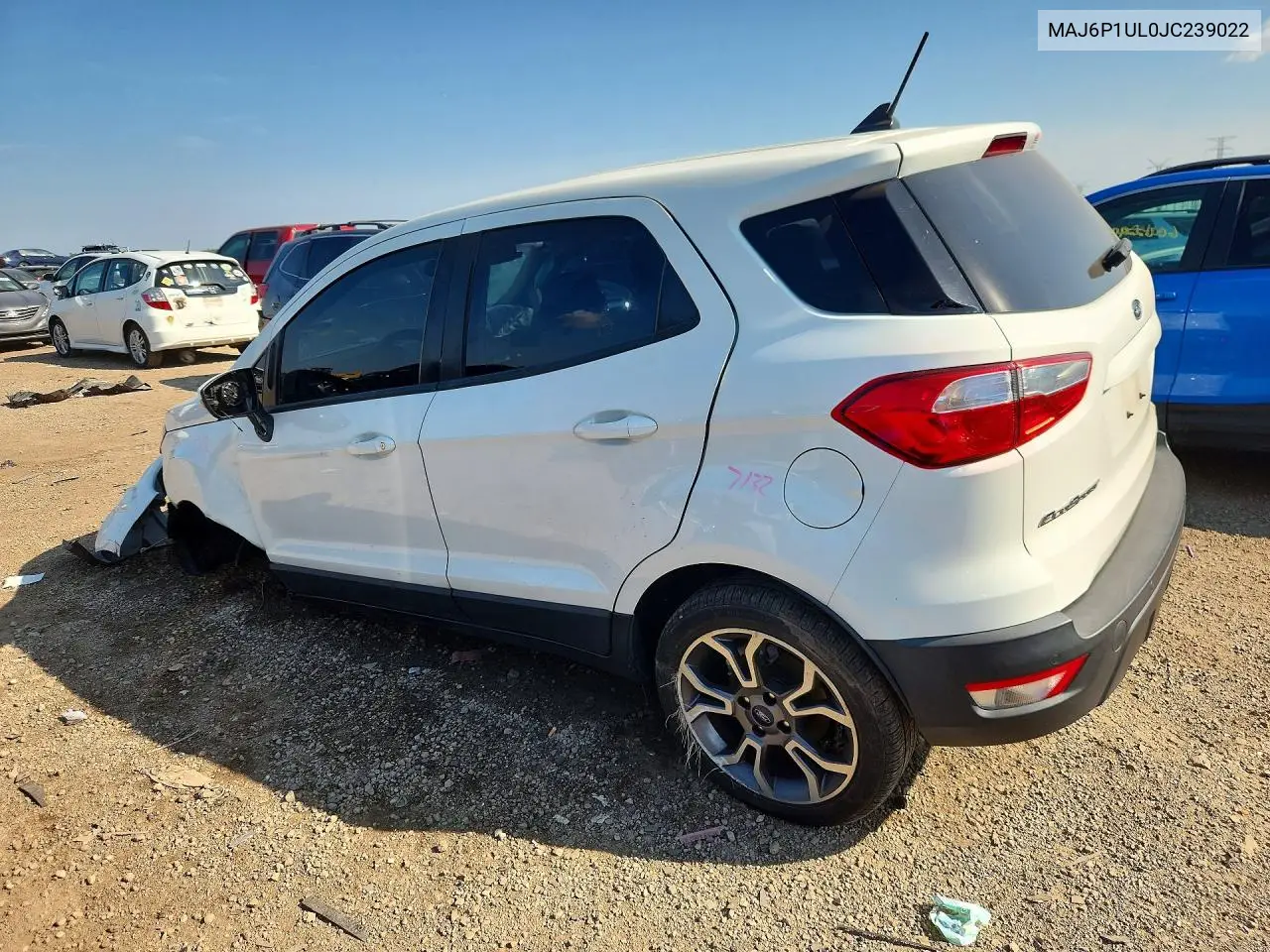 2018 Ford Ecosport Se VIN: MAJ6P1UL0JC239022 Lot: 59639186