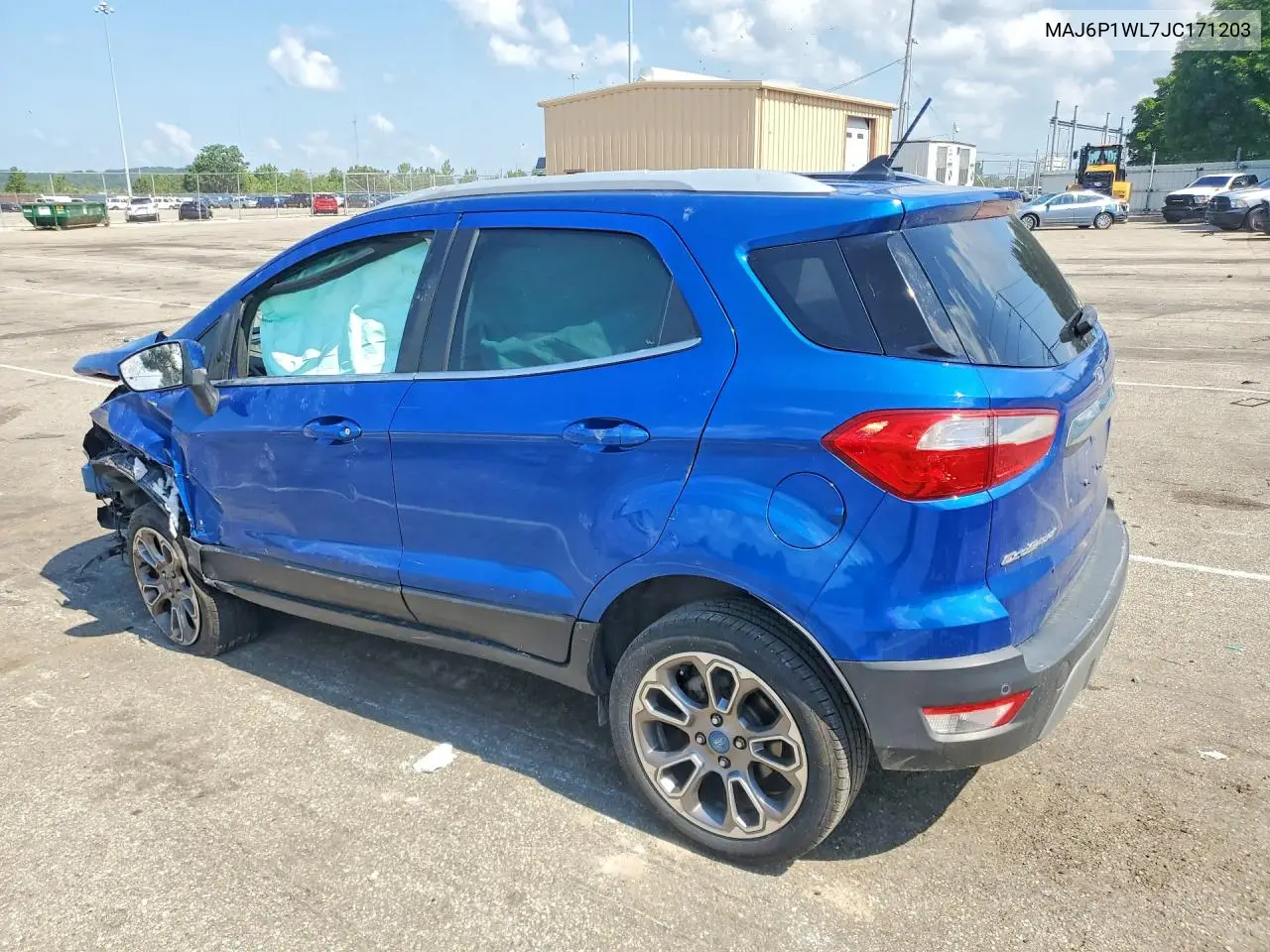 2018 Ford Ecosport Titanium VIN: MAJ6P1WL7JC171203 Lot: 59662666