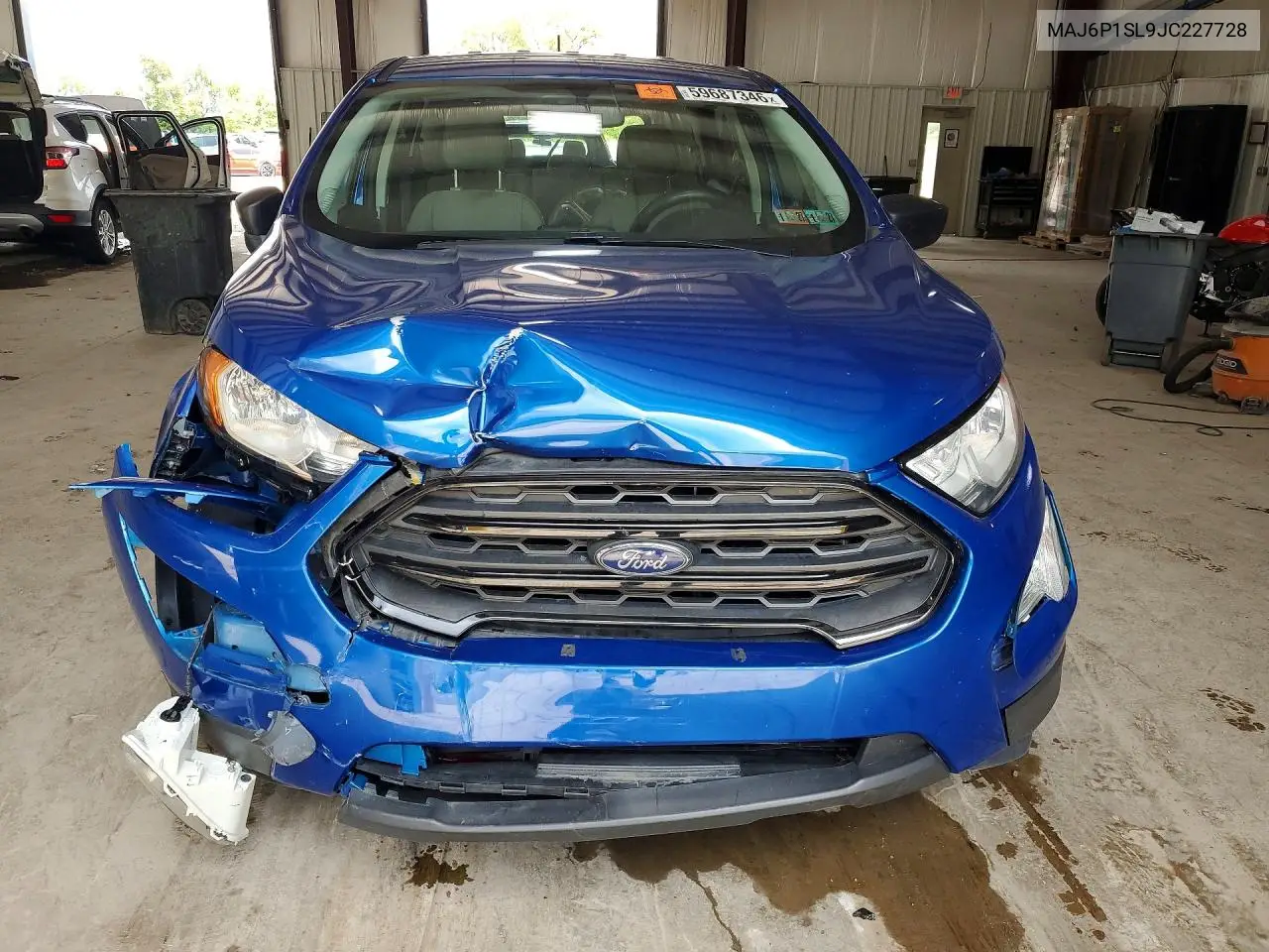 2018 Ford Ecosport S VIN: MAJ6P1SL9JC227728 Lot: 59687346