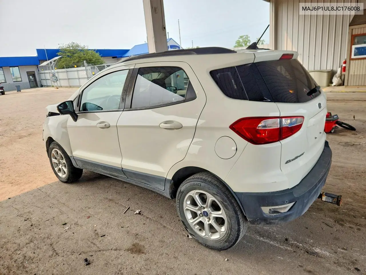 2018 Ford Ecosport Se VIN: MAJ6P1UL8JC176008 Lot: 59781726