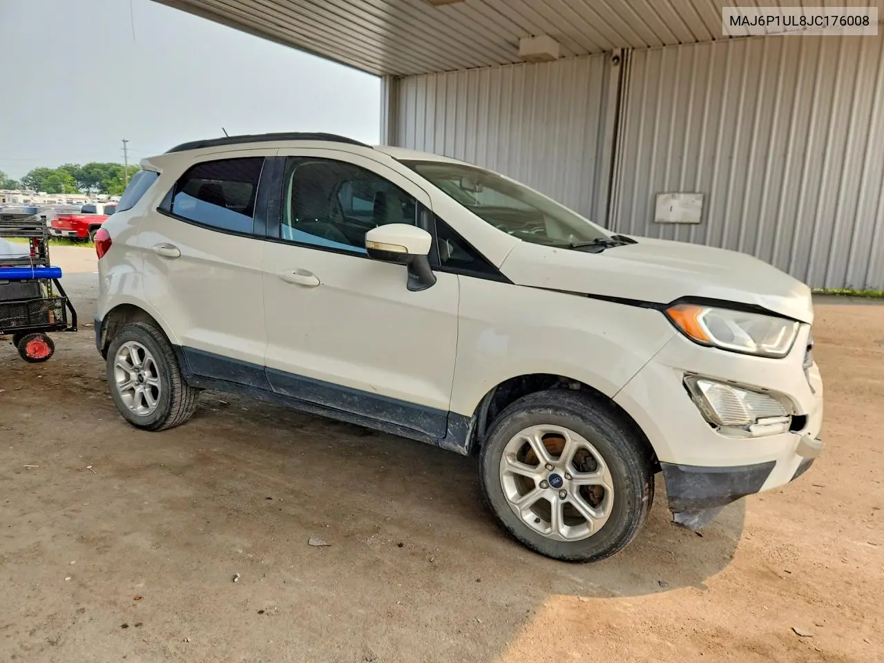 2018 Ford Ecosport Se VIN: MAJ6P1UL8JC176008 Lot: 59781726