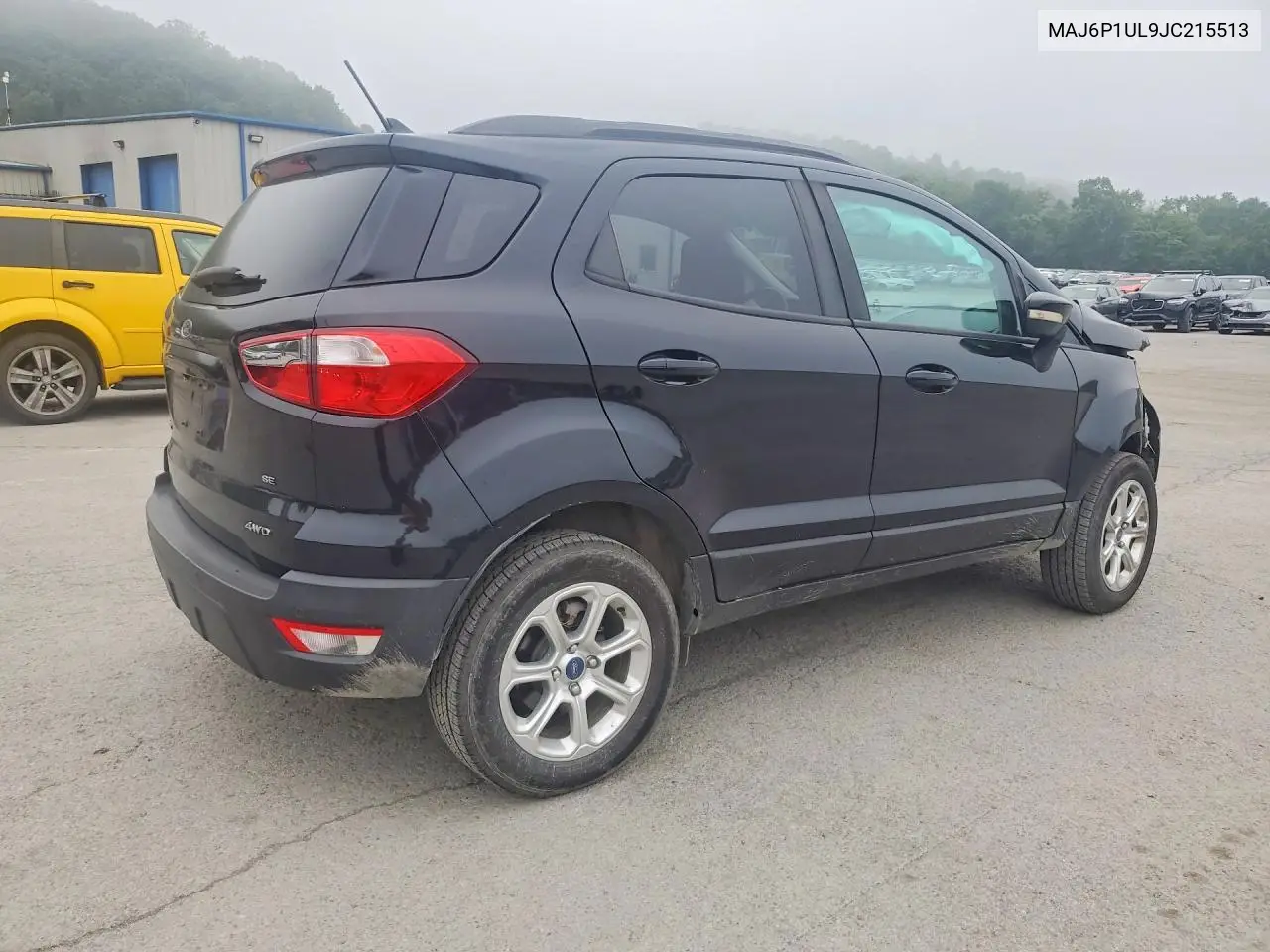 2018 Ford Ecosport Se VIN: MAJ6P1UL9JC215513 Lot: 60373526