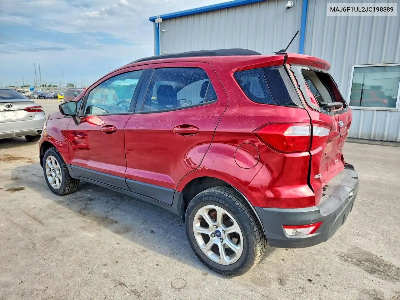 2018 Ford Ecosport Se VIN: MAJ6P1UL2JC198389 Lot: 60389356