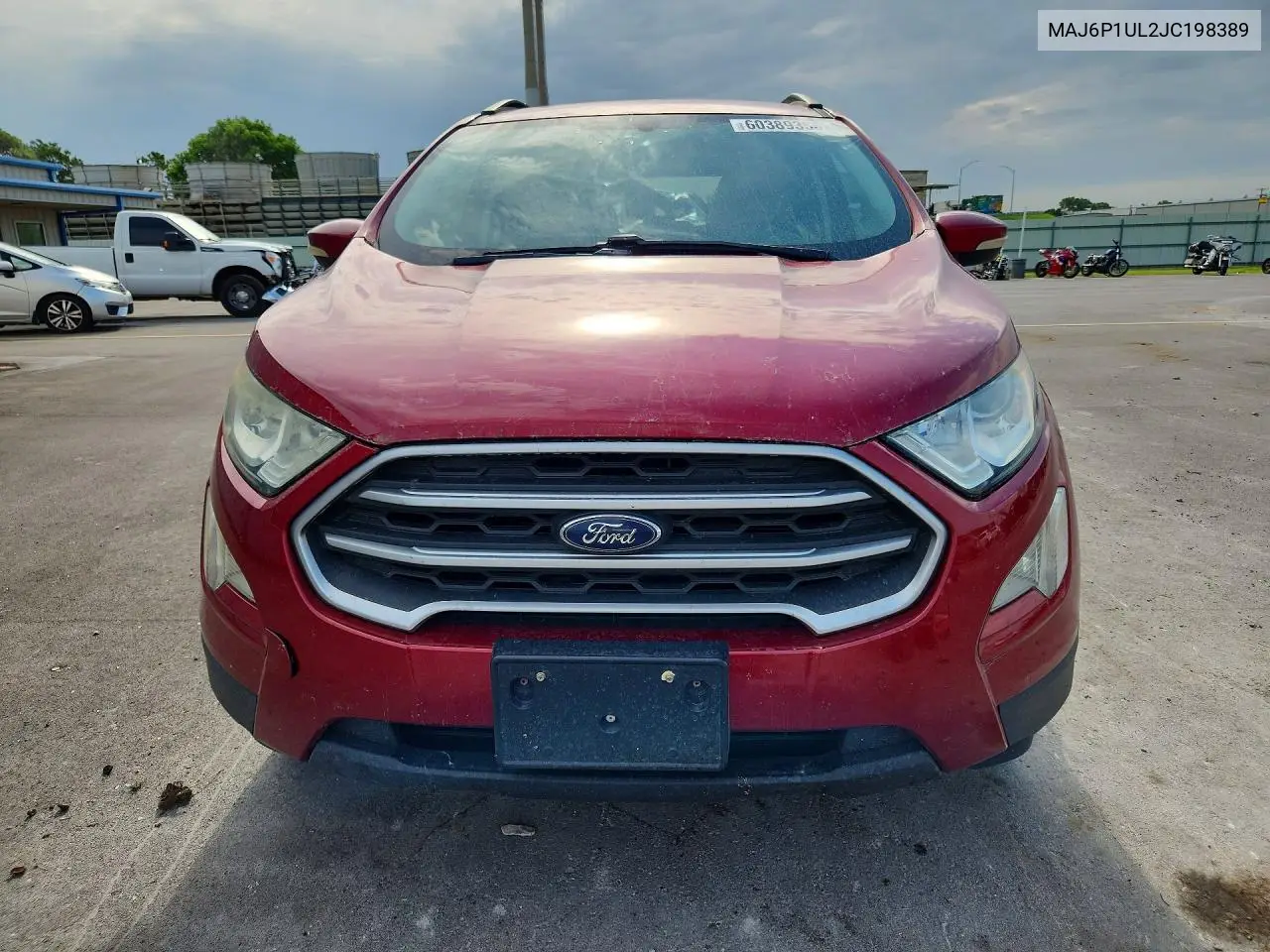 2018 Ford Ecosport Se VIN: MAJ6P1UL2JC198389 Lot: 60389356