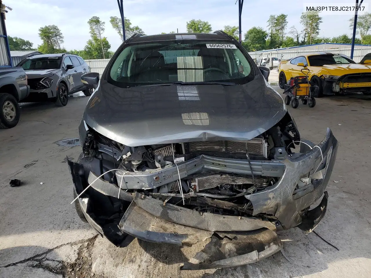 2018 Ford Ecosport Se VIN: MAJ3P1TE8JC217517 Lot: 60562576