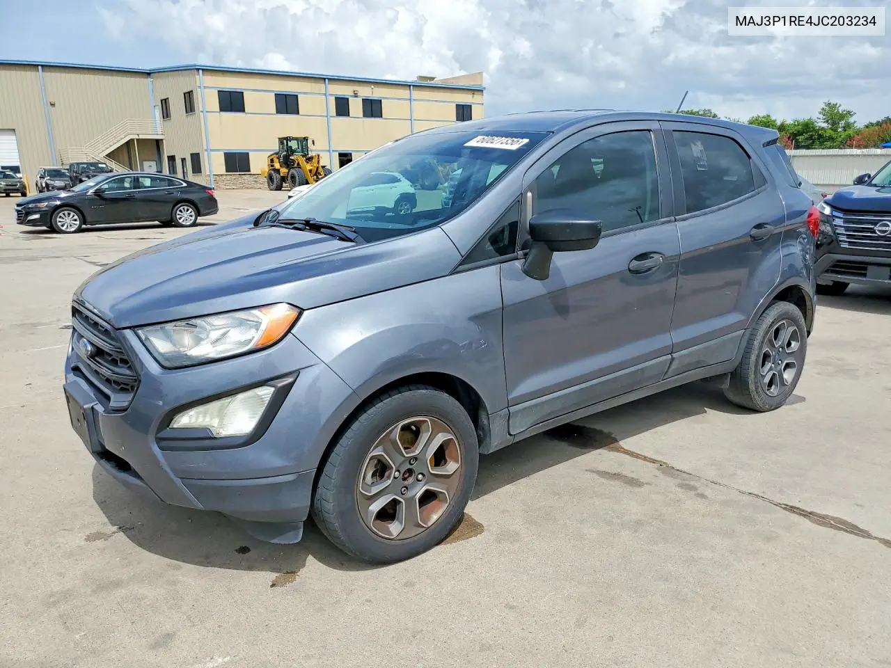 2018 Ford Ecosport S VIN: MAJ3P1RE4JC203234 Lot: 60627356