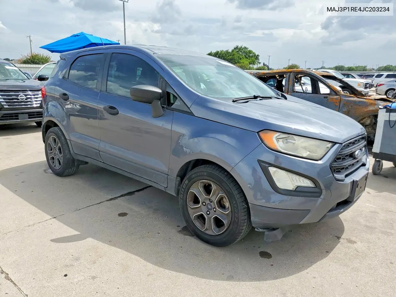2018 Ford Ecosport S VIN: MAJ3P1RE4JC203234 Lot: 60627356