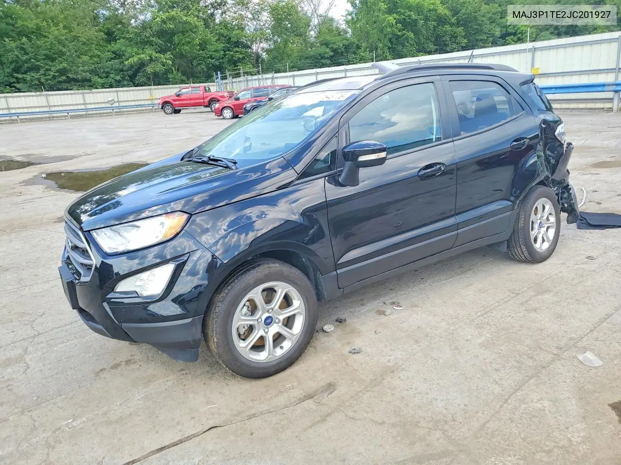 2018 Ford Ecosport Se VIN: MAJ3P1TE2JC201927 Lot: 60648776