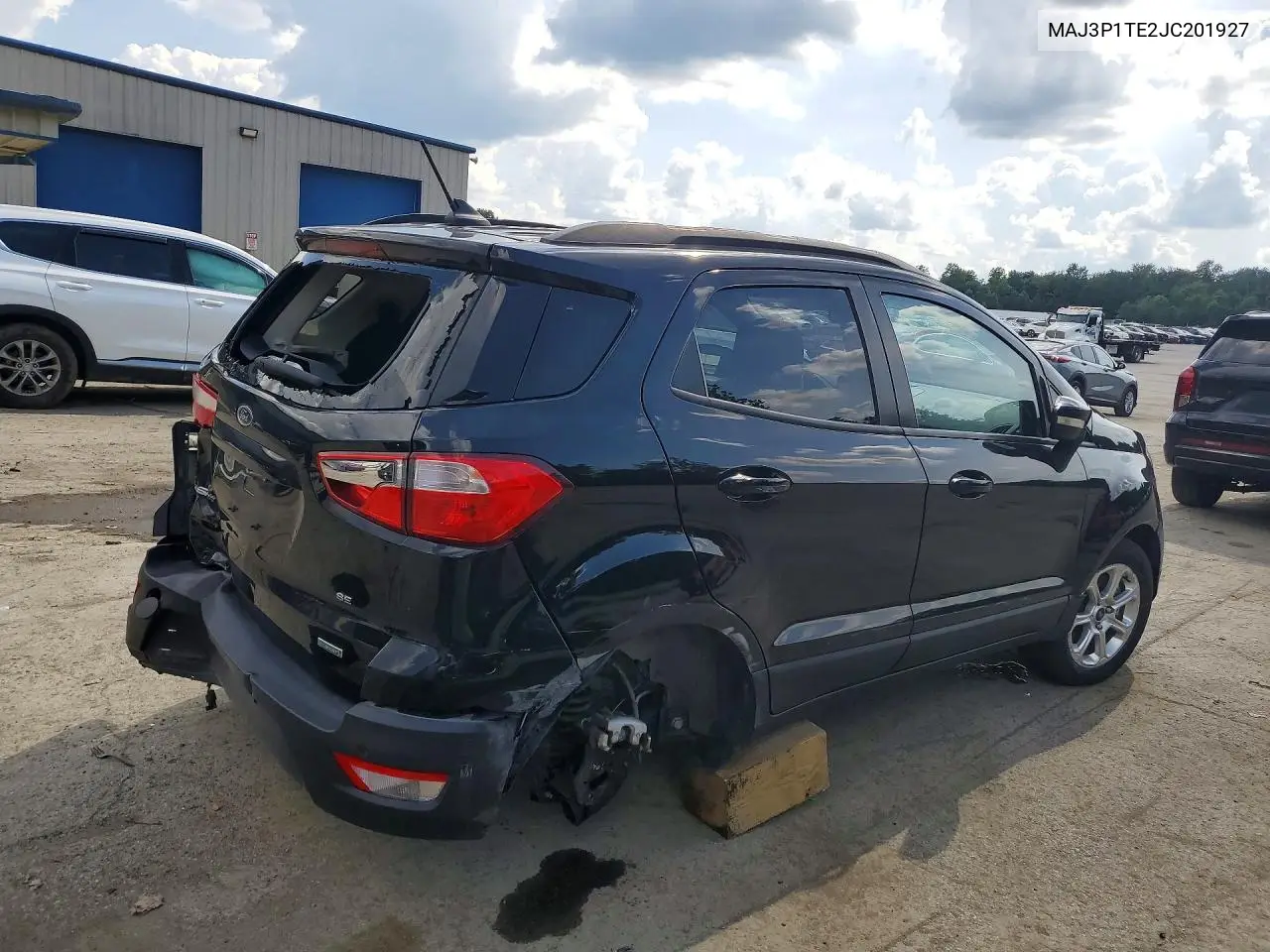2018 Ford Ecosport Se VIN: MAJ3P1TE2JC201927 Lot: 60648776