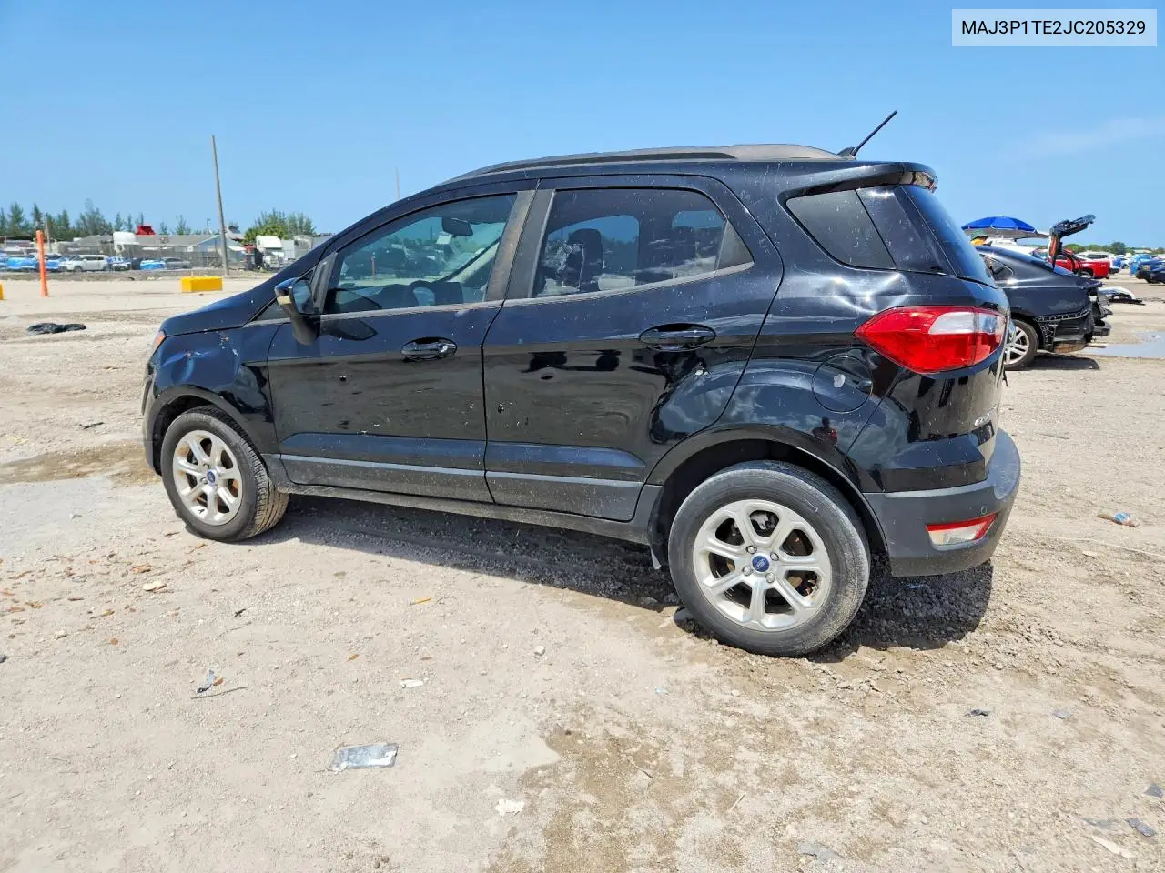 2018 Ford Ecosport Se VIN: MAJ3P1TE2JC205329 Lot: 60719456