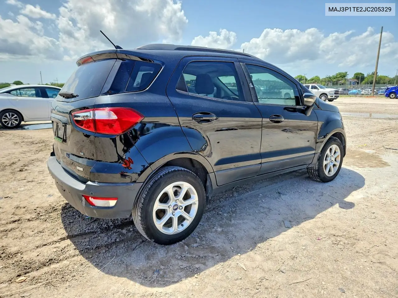 2018 Ford Ecosport Se VIN: MAJ3P1TE2JC205329 Lot: 60719456