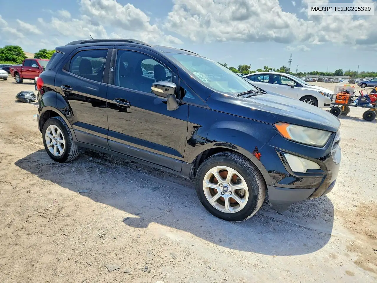 2018 Ford Ecosport Se VIN: MAJ3P1TE2JC205329 Lot: 60719456